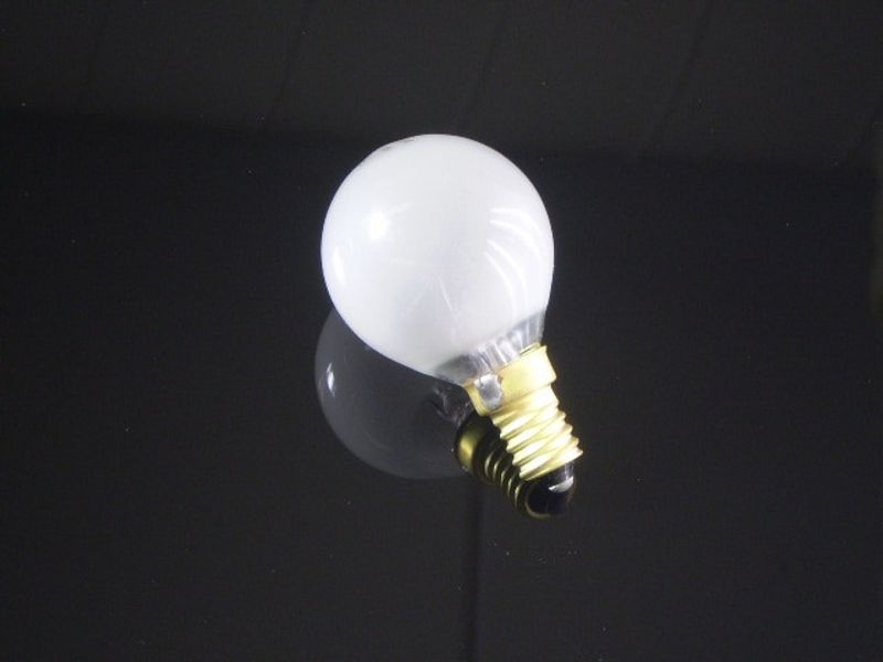 Klotlampa matt 40W E14 2-pack