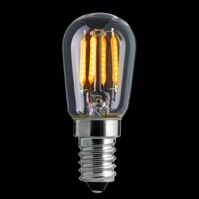 Päronlampa LED E14 klar 3-steg memory