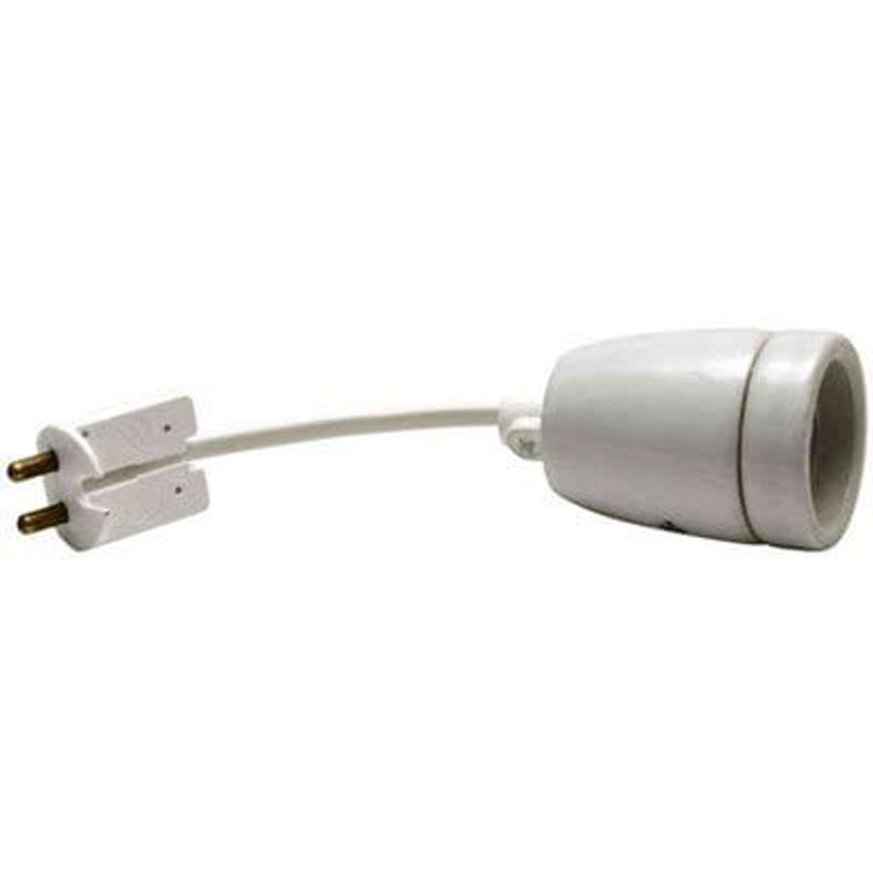 Målarlampa E27 porslin