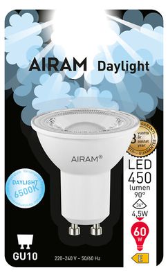GU10 PAR16 LED 865 4,5W daylight