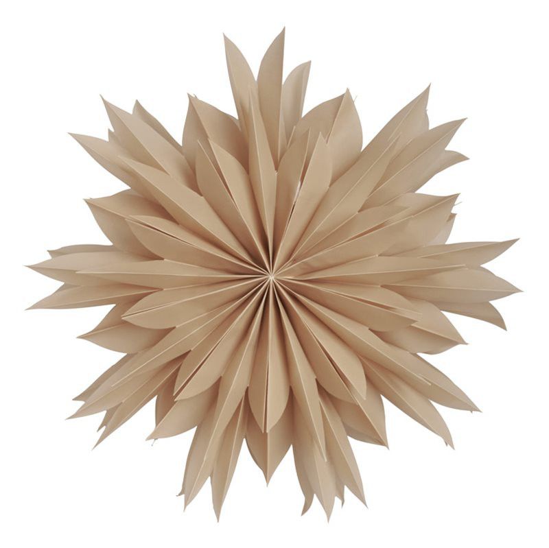 Athena julstjärna 50 beige