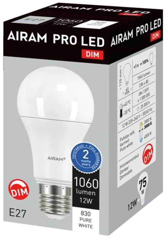 Normallampa Pro LED 830 10,5W dim
