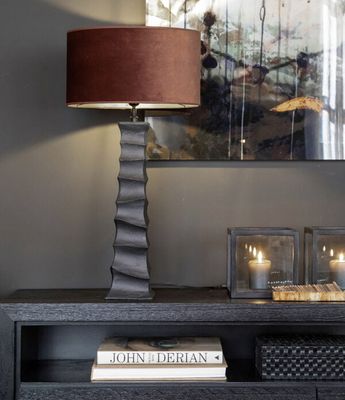 Pisa bordslampa svart