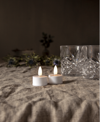 Flamme värmeljus LED 2-pack