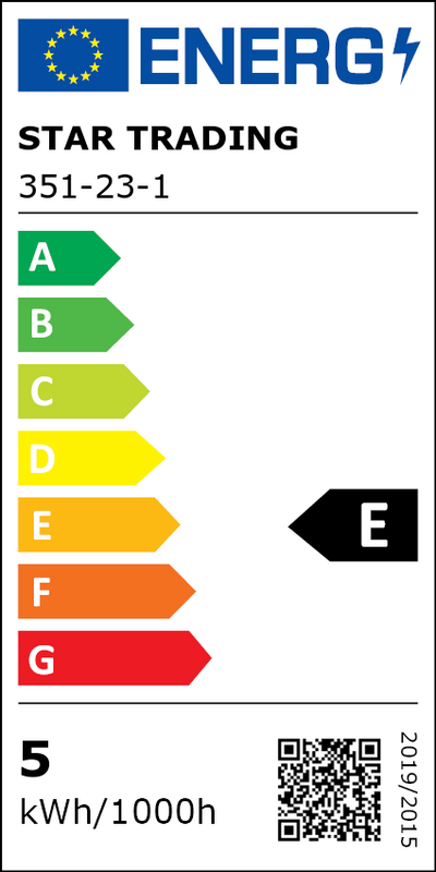 Klotlampa LED E14 4,2W dim