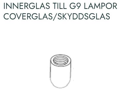 Innerglas till G9 lampor