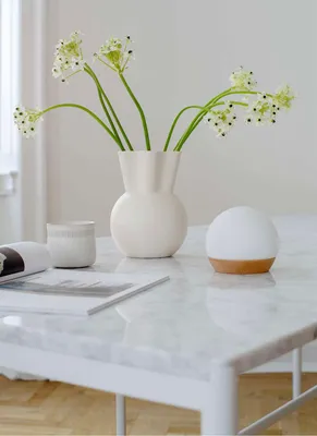 Spring Snowball USB bordslampor