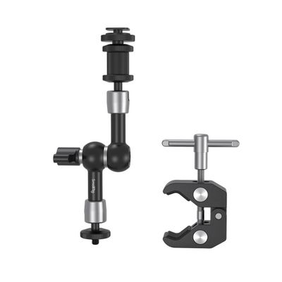 SmallRig Crab-Shaped Clamp & Magic Arm (7’’) with Cold Shoe 3725
