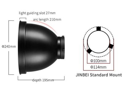 Jinbei M9 Reflektor
