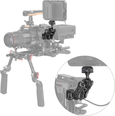 Drop-in HawkLock Mini Magic Arm med Quick Release Ballhead