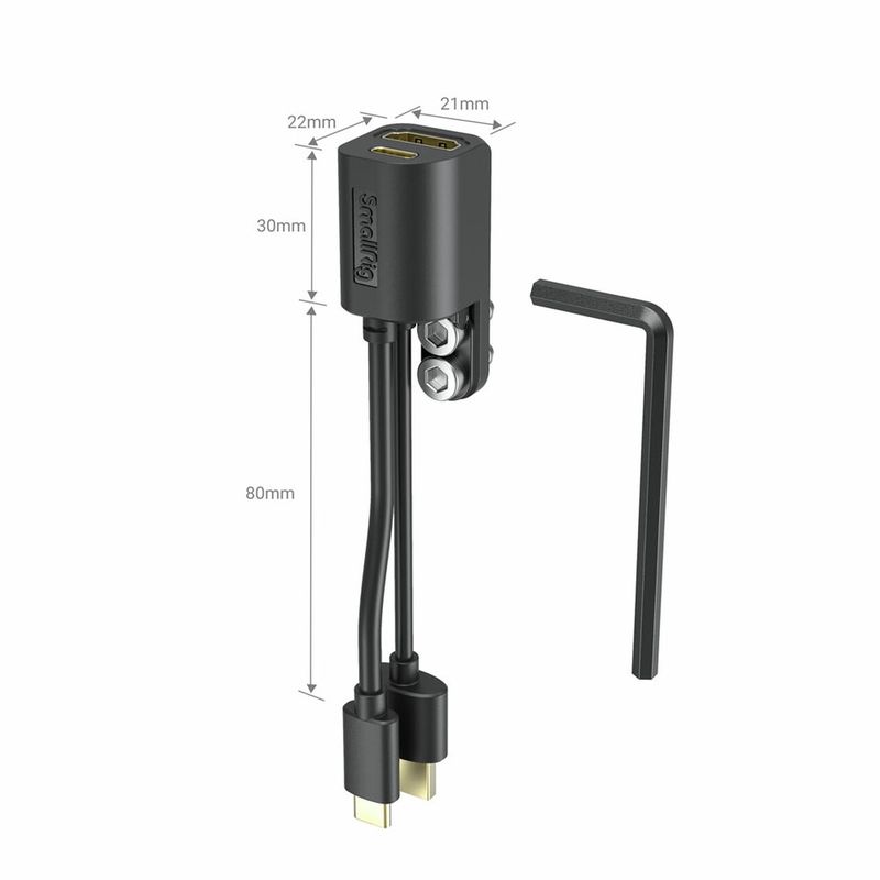 HDMI/Type-C adapter för BMPCC 4K & 6K