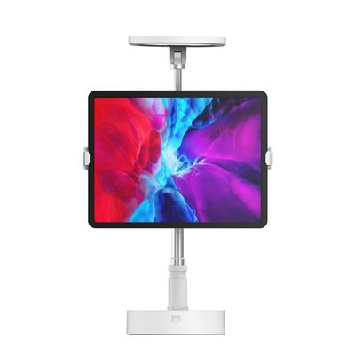 Rund LED-panel med bordsstativ