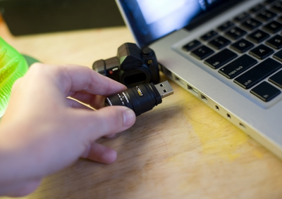Kameraformat USB-minne