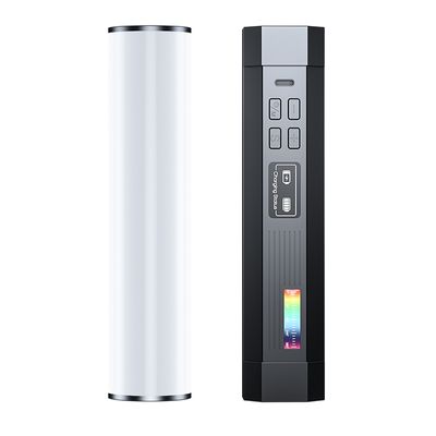 Portabel ljussabel med RGB och ministativ 30 cm