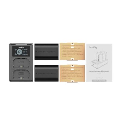 Kit med Laddare & 2st Batterier LP-E6NH