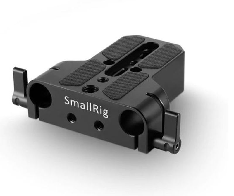 SmallRig Baseplate with Dual 15mm Rod Clamp 1674