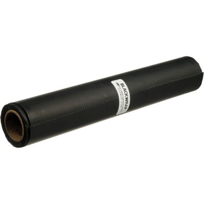 Mattsvart aluminiumfolie 30 cm