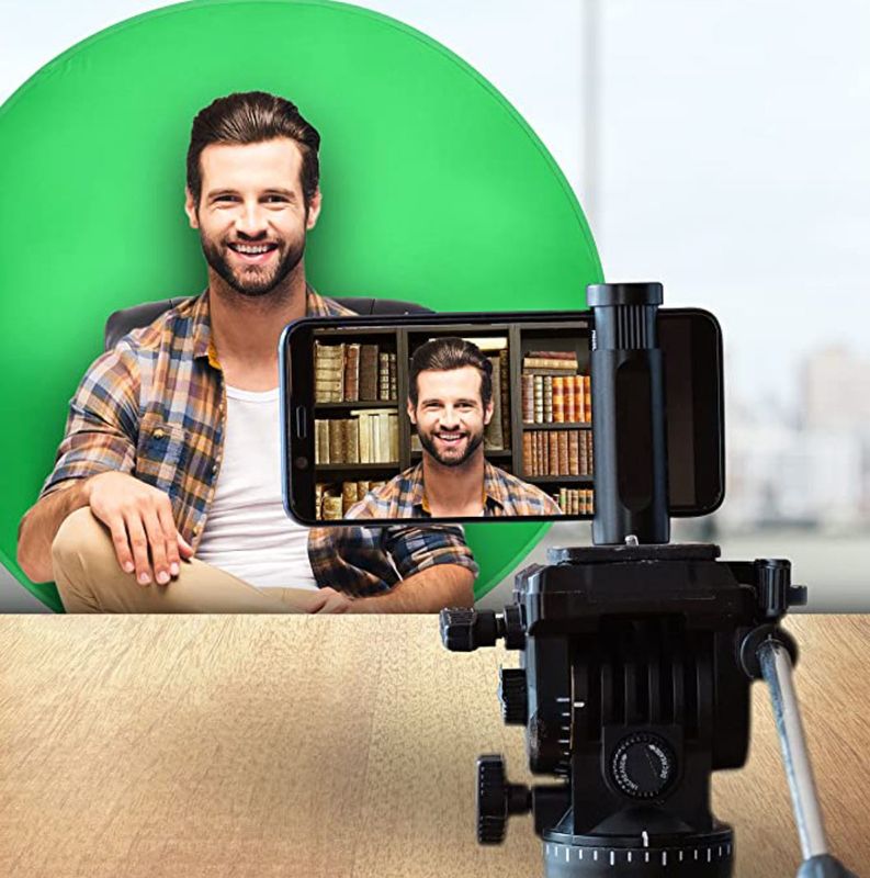 Greenscreen för hemmakontor