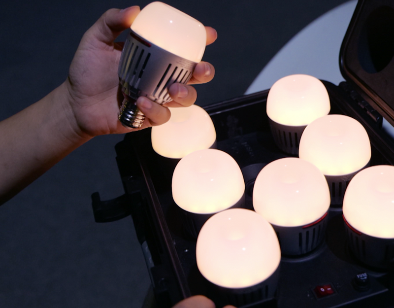 Kit med 8 x Aputure Accent B7c