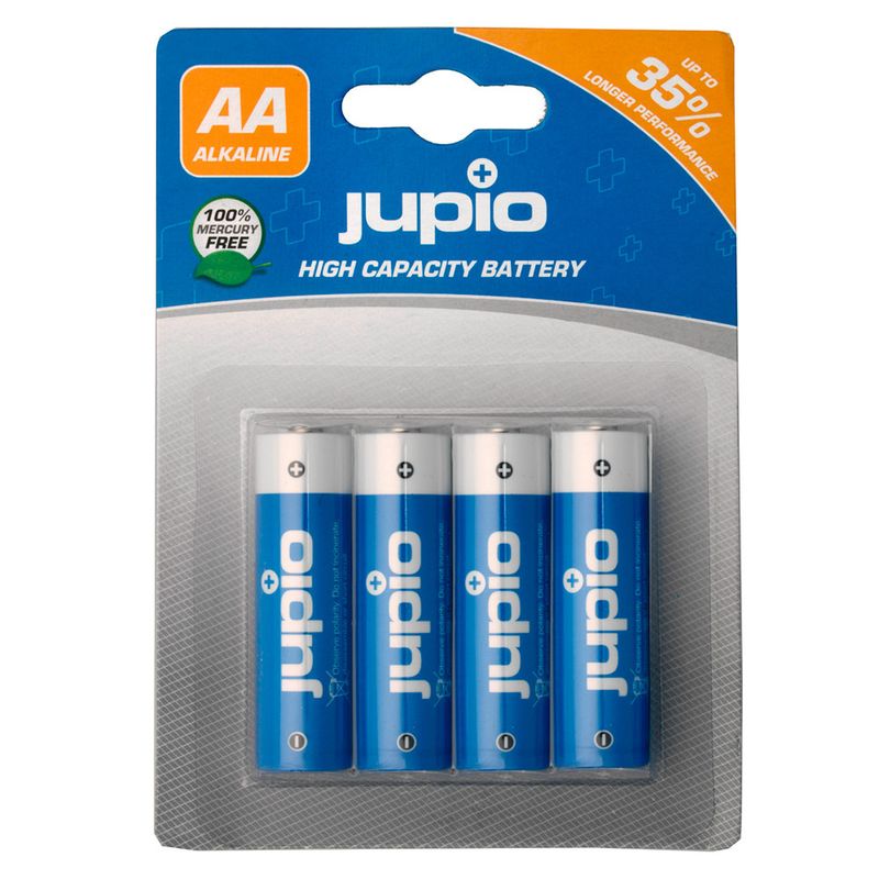 Jupio 4-pack AA (ej laddningsbara)