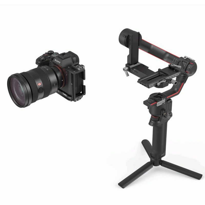L-Bracket med handrem för Sony Alpha