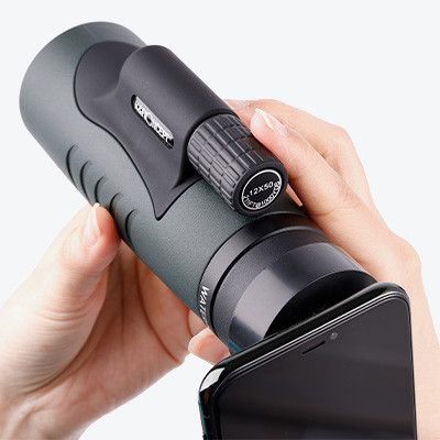 Monokulär Kikare med Smartphone adapter