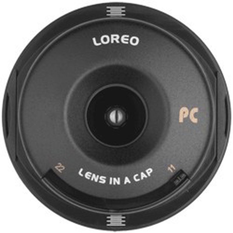 Loreo PC Lens in Cap (fota utan objektiv)