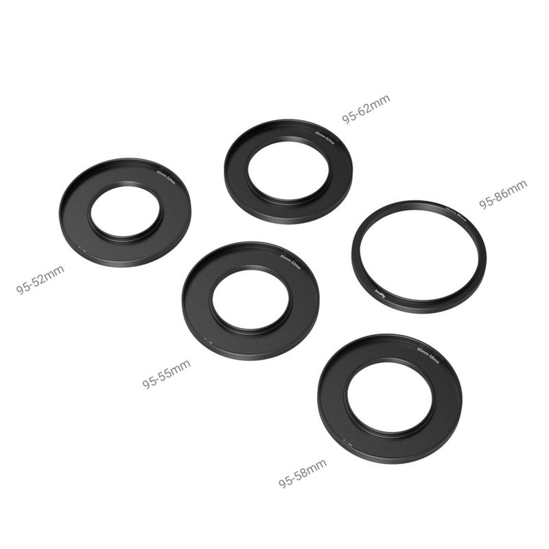 SmallRig Adapter Rings Kit (&#934;52/55/58/62/86-95mm) 3383