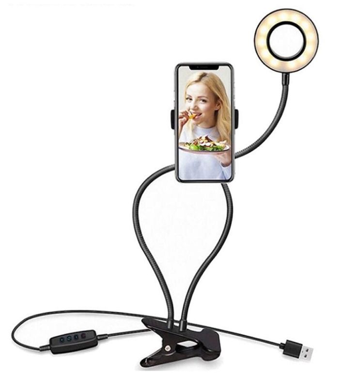 Belysning med mobilhållare