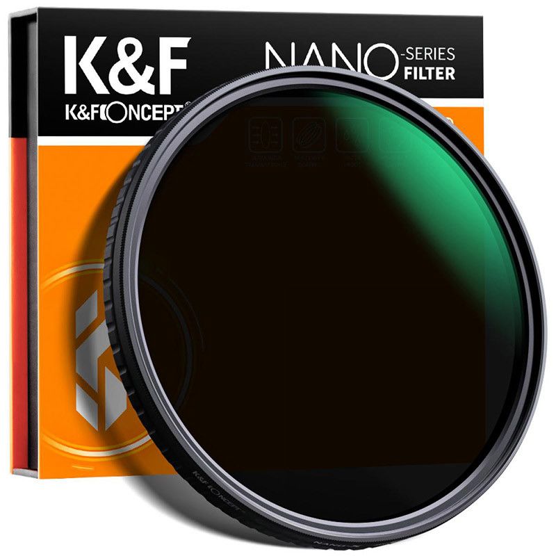 Variabelt ND-filter ND32-ND512 67mm