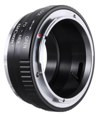 Adapter Canon FD till Sony E-hus