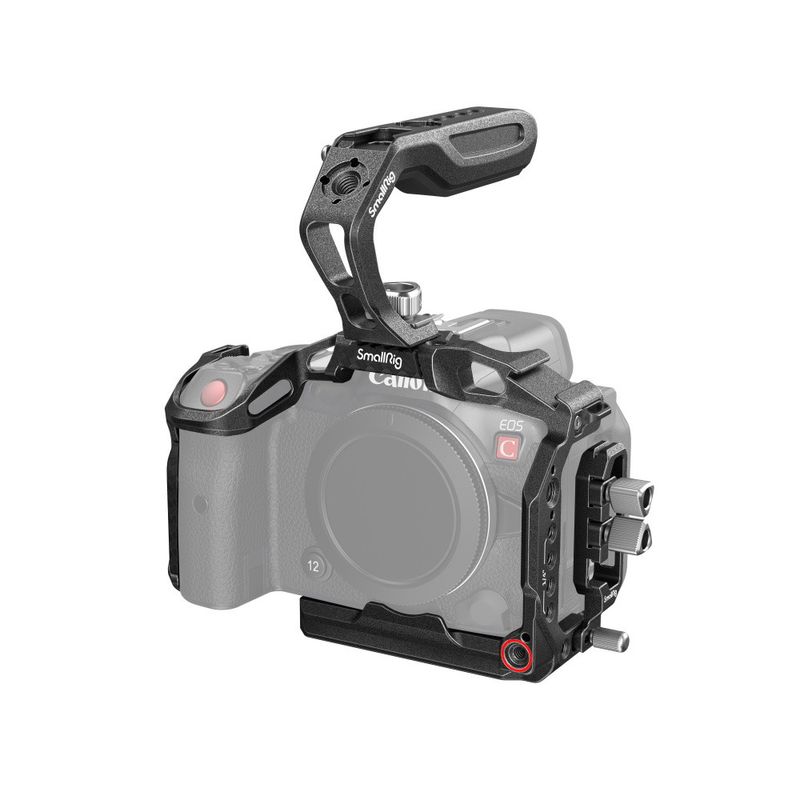 Bur med topphandtag och kabelklämma för Canon EOS R5 / R5C & R6