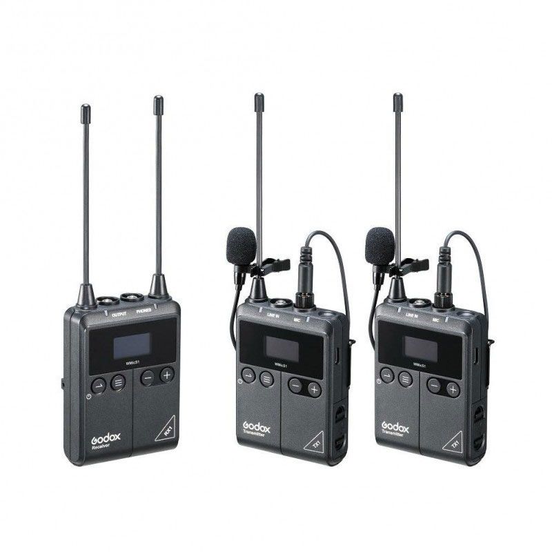 UHF Trådlöst Mikrofonsystem S2