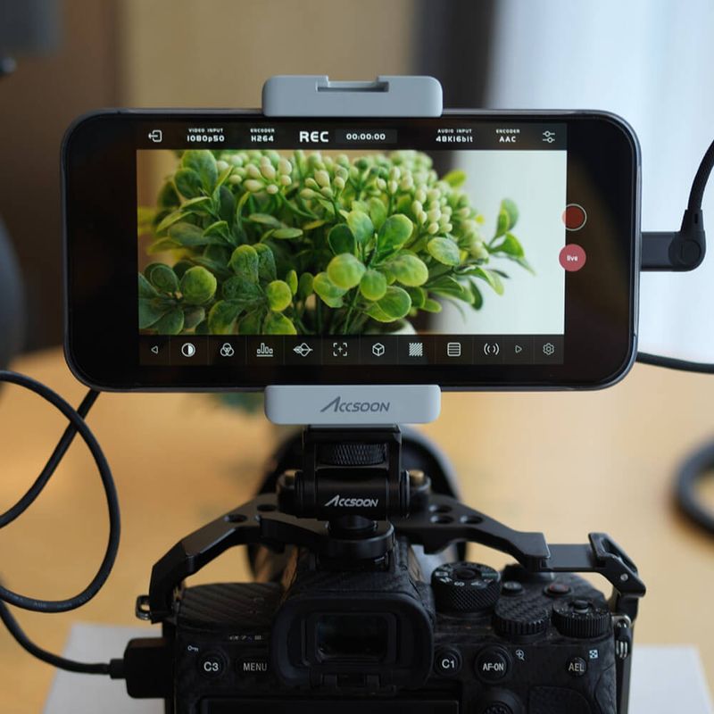 SeeMo Använd din iPhone som monitor (vit)