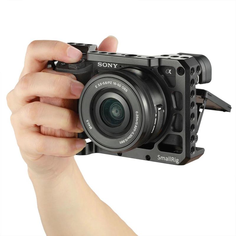 SmallRig Trähandtag för Sony A6400 APS2318