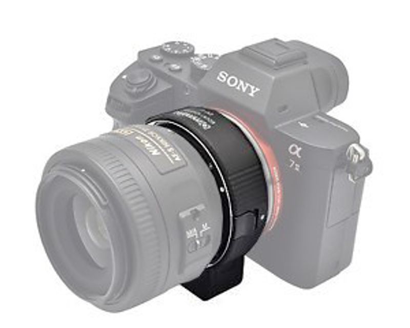 Adapter Nikon F till Sony E