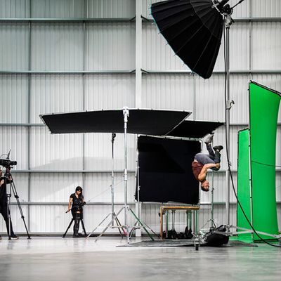 Vitt tyg för Chromakey Bakgrund 2.4 x 4 meter