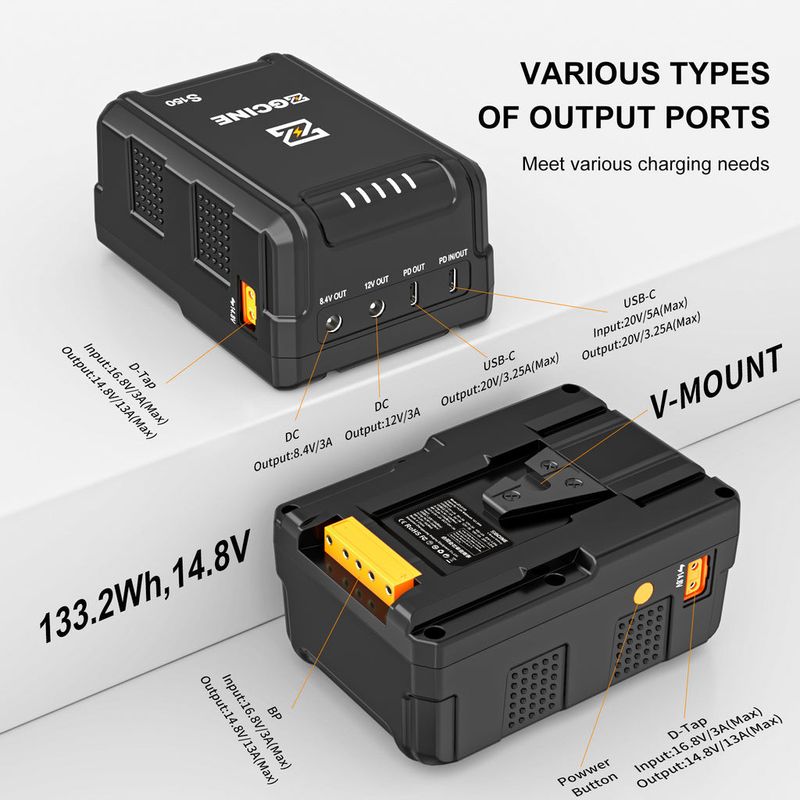 V-Mount batteri 150Wh
