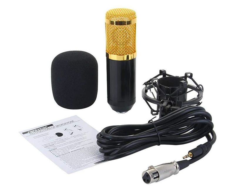 Studiomikrofon med XLR