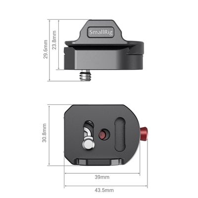  SmallRig Universal Quick Release Mounting Kit for Wireless TX and RX BSW2482