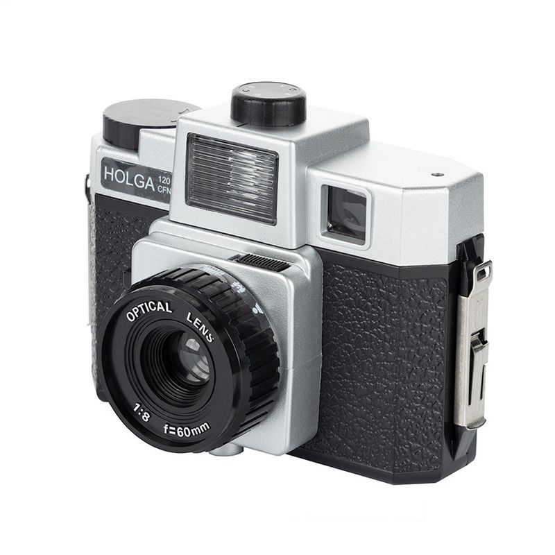 Holga 120CFN Silver / svart (Endast kamera) 