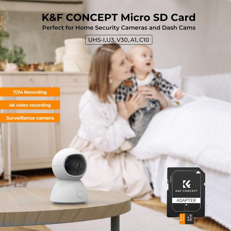 K&F CONCEPT Micro SD-kort 64GB