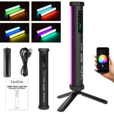 R6 Magnetisk LED-sabel RGB