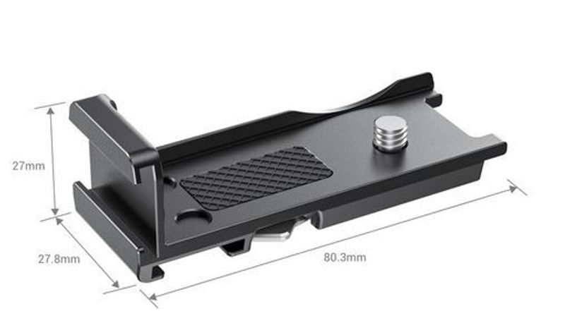 SmallRig Vlogging Cold Shoe Plate for Canon EOS M6 Mark II BUC2517