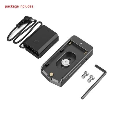 Adapterplatta för NP-F med dummy-batteri