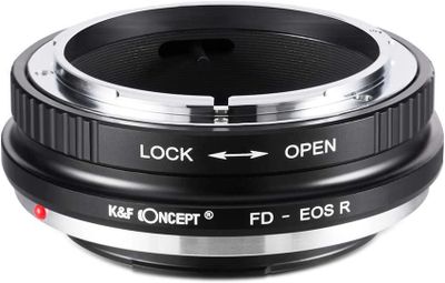 Adapter Canon FD FL objektiv till Canon EOS R