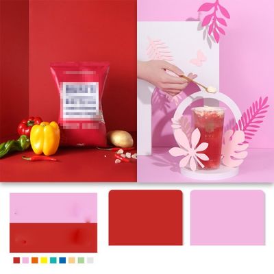 Röd & Rosa bakgrund för produktfoto Skiva 60x60cm