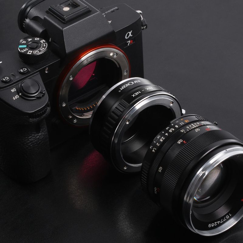 Adapter Nikon objektiv till Sony E kamerahus