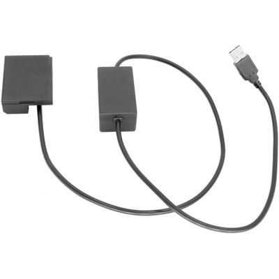 USB till Canon LP-E10 Dummy Battery Intelligent Kabel 1 meter