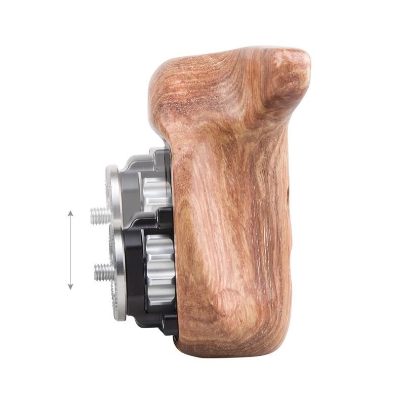 Smallrig trähandtag höger